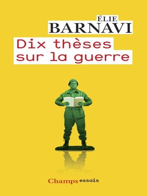 cover image of Dix thèses sur la guerre